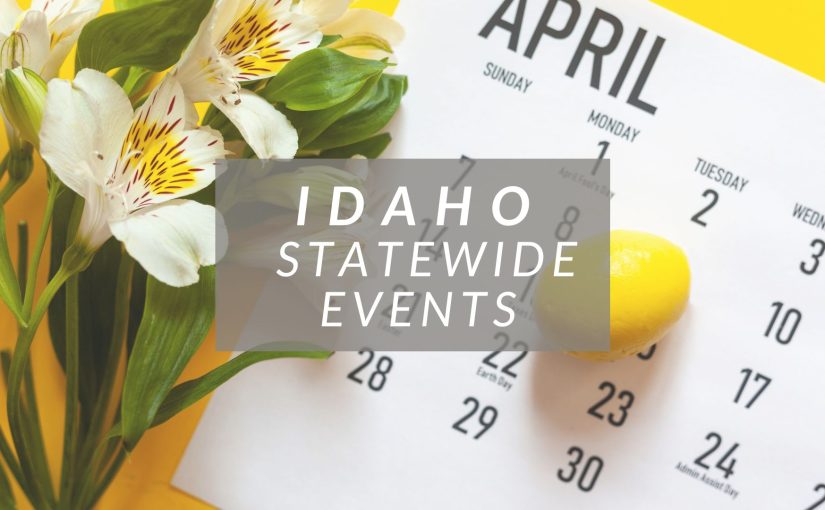 April Events Calendar